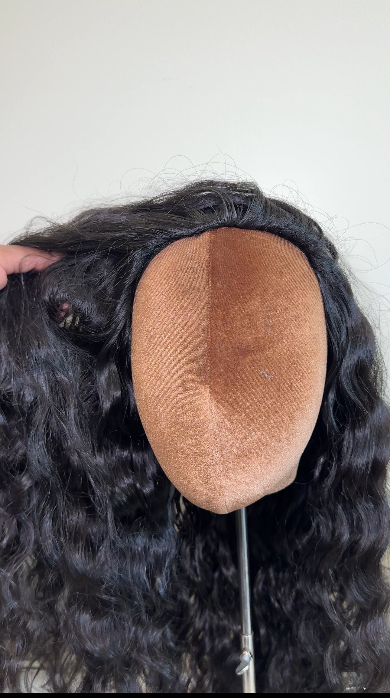 RAW WAVY HALF WIG