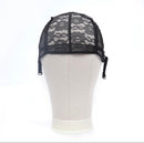 Black ventilated wig caps