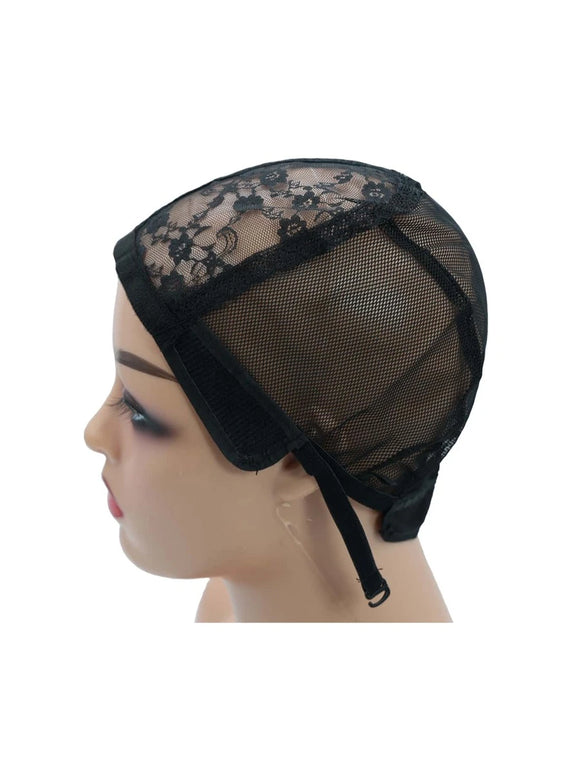 Black mesh wig caps