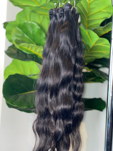 RAW WAVY HALF WIG